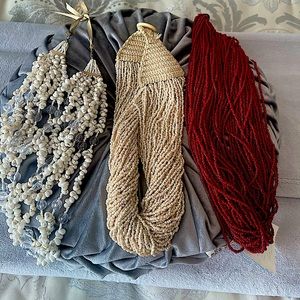 Three resort wear style necklace bundle-tropical vacation wear